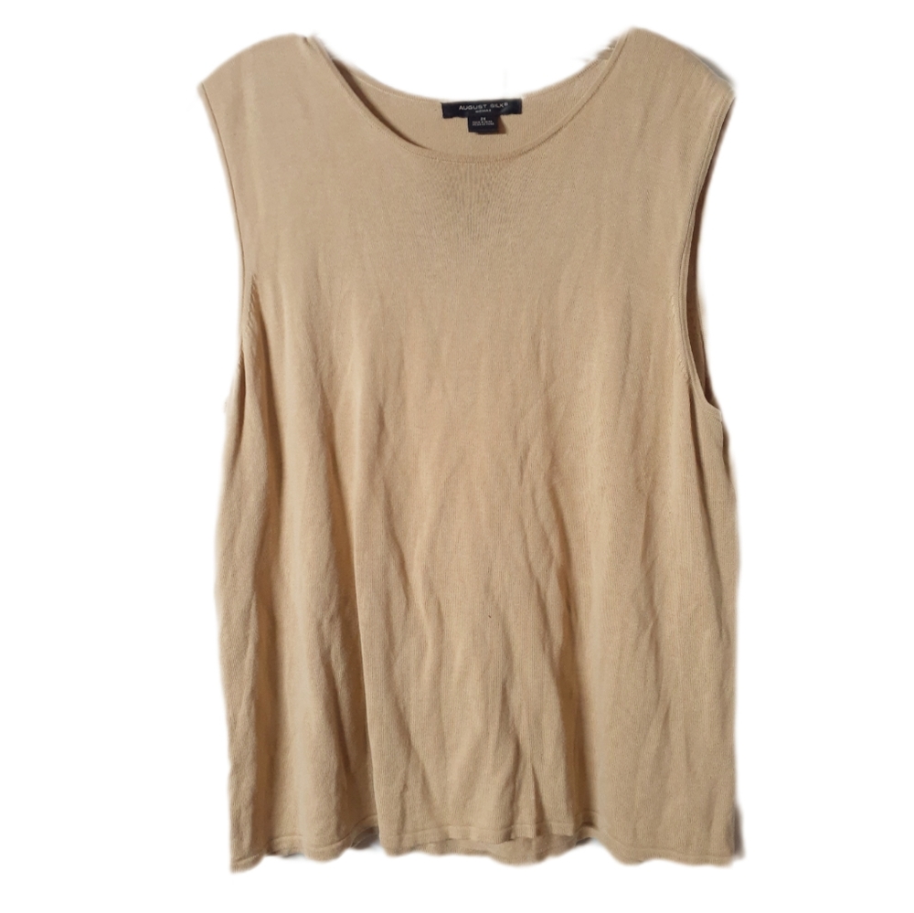 August Silk Knit Tanktop